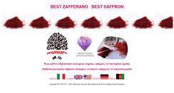 Desktop Screenshot of bestzafferano.com